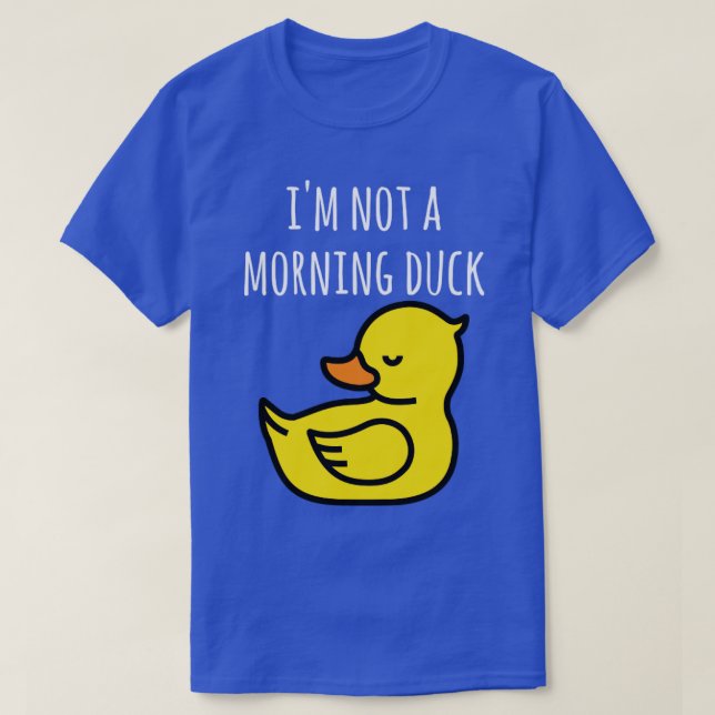 Rubber duck funny T-Shirt (Design Front)