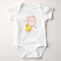 RUBBER DUCK Girl First Birthday T-Shirt