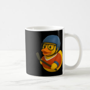 Rubber Duck Ice Hockey Player Ducky Duckie Men Wom Coffee Mug