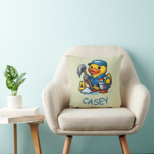 Rubber Duck Janitor Cushion