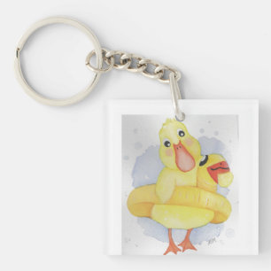 Rubber Duck Key Ring