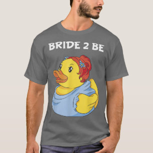 Rubber Duck Party Girls Hen Night Costume Bride T-Shirt