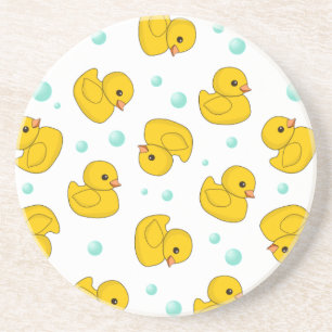 Rubber Duck Pattern Coaster