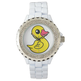 Rubber Duck Pattern Print  Watch