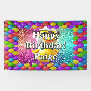 Rubber Duck Personalised character birthday banner