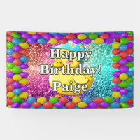 Rubber Duck Personalised character birthday banner