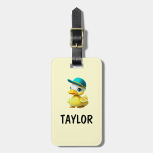 Rubber Duck Personalised Colourful Bag Backpack Luggage Tag