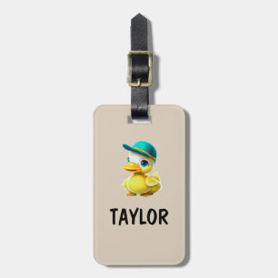 Rubber Duck Personalised Colourful Bag Backpack Luggage Tag