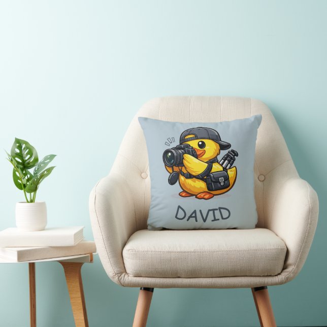 Rubber Duck Photographer Cushion (Chair)
