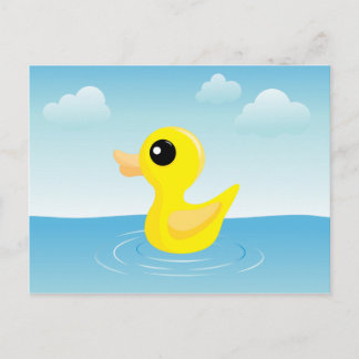 Rubber Duck  Postcard