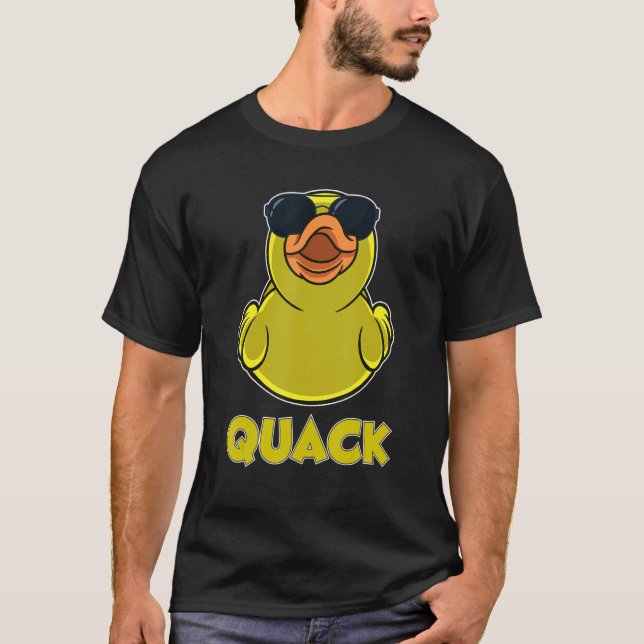 Rubber Duck   Quack   Rubber Duck T-Shirt (Front)