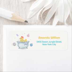 Rubber Duck Rub A Dub Dub Bathtub Baby Shower 