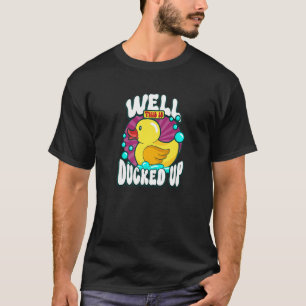 Rubber Duck Rubber Ducks Duck  Bathroom Bubble T-Shirt