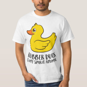 Rubber Duck Spirit Animal Funny Duck  T-Shirt