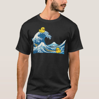 Rubber Duck Surfing Japanese T-Shirt