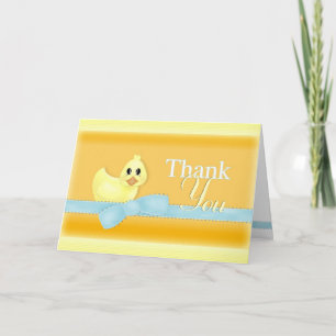 Rubber Duck Thank You Card