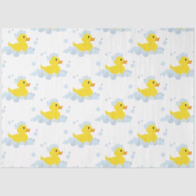 Rubber Duck Tissue Paper (Front)
