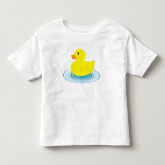 Rubber Duck Toddler Ruffle Tee