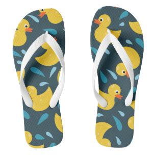 Rubber duck toy jandals
