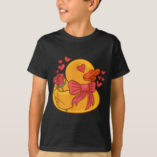 Rubber Duck Valentines Day Rubber Duckie T-Shirt