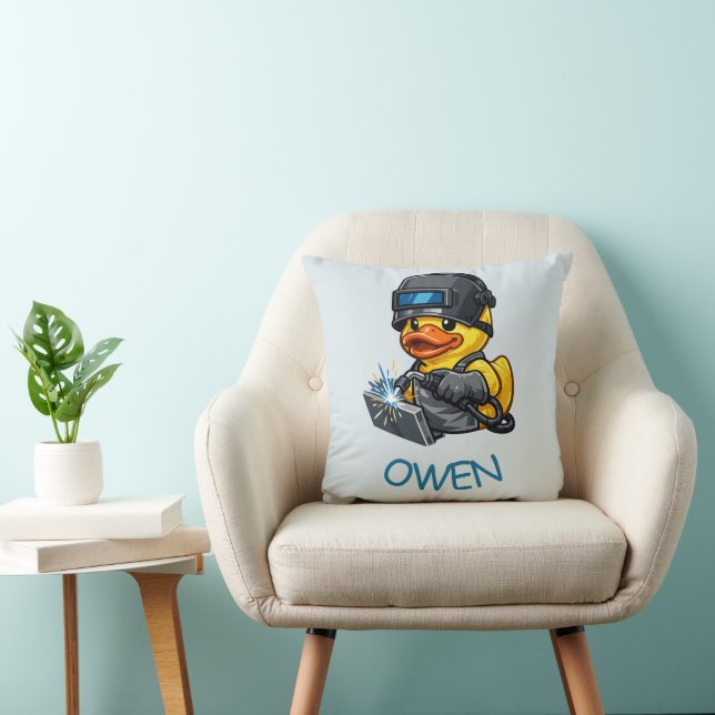 Rubber Duck Welder Cushion (Chair)