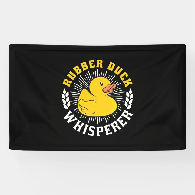 Rubber Duck Whisperer Banner (Horizontal)