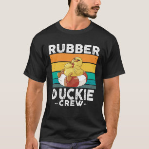 Rubber Duck Yellow Duckie Crew Bath Ducks Duckling T-Shirt