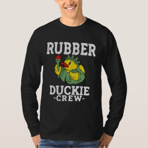Rubber Duck Yellow Duckie Crew Bath Ducks Duckling T-Shirt