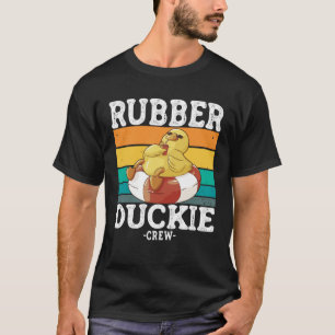 Rubber Duck Yellow Duckie Crew Bath Ducks Duckling T-Shirt