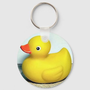 Rubber Duckie Cute Kids Toy Key Ring