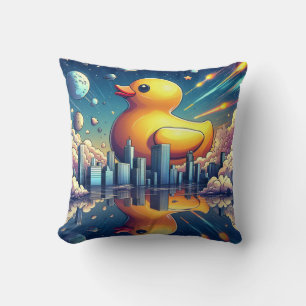 Rubber Duckie Duck  Cushion