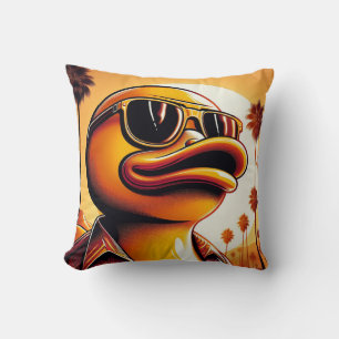Rubber Duckie Duck Cushion