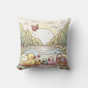 Rubber Duckie Duck  Cushion