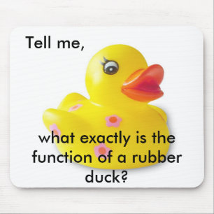 Rubber Duckie Mousepad