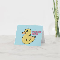 Rubber Duckie on an Adventure