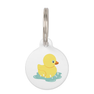 Rubber Duckie Pet Tag