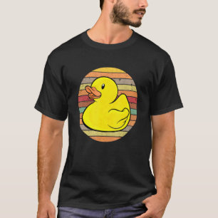 Rubber Duckie Rubber Duck Bath Retro T-Shirt