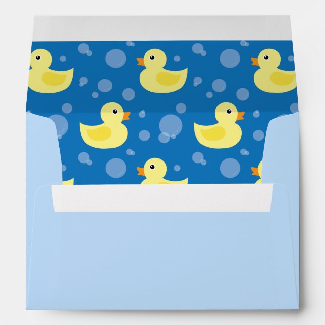 Rubber Duckies  Envelope (Back (Bottom))