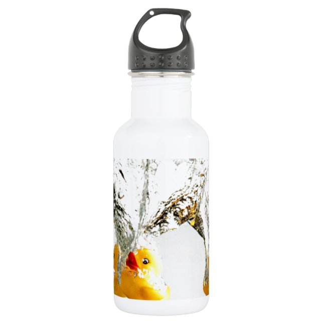 Rubber Ducks 532 Ml Water Bottle (Front)