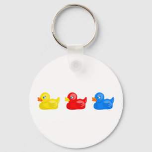 Rubber Ducks Key Ring