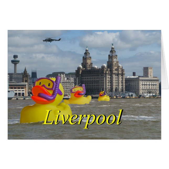 Rubber Ducks On The Mersey (Front Horizontal)