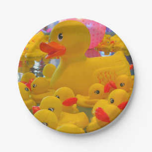 Rubber Ducks Paper Plate
