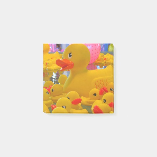 Rubber ducks post it pad post-it notes (Front)