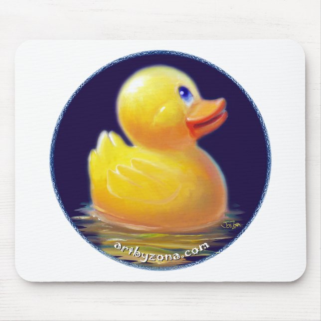 Rubber Duck's Vacation Mouse Pad (Front)