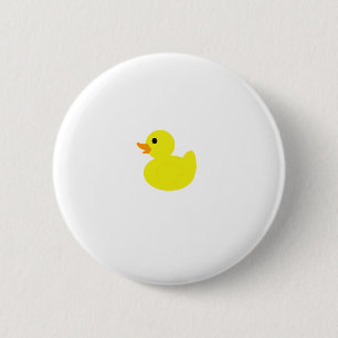 Rubber Ducky 6 Cm Round Badge