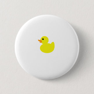 Rubber Ducky 6 Cm Round Badge
