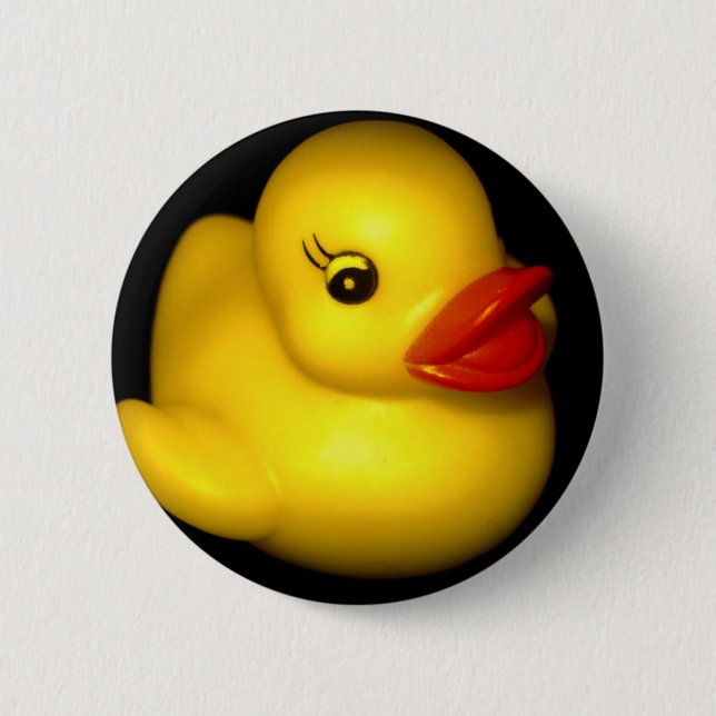 Rubber Ducky 6 Cm Round Badge (Front)
