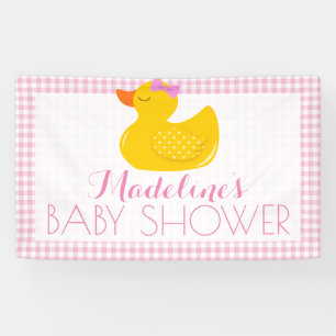 Rubber Ducky Baby Shower Banner