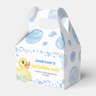 Rubber Ducky Birthday Favour Box