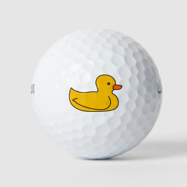 Rubber ducky golf ball design (Front)
